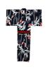 Yukata Set Waist Belt Easy To Dress Yukata Set Summer Clothes Festival Fireworks Yukata Cool Simple Plain Japanese Clothes One Size Fits [LanBuff]
