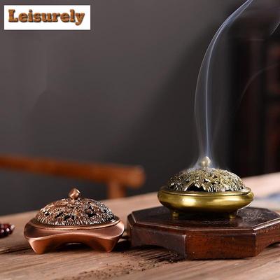 Piatto in Lega Drago Fenice Bruciaincenso da Interno Ufficio Offerta a Buddha Fornello Zen Porta Incenso Accessori Tavolino da Tè