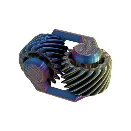 Brinquedo Fidget Spinner Impresso em 3D Alívio de Estresse Ansiedade Giratório de Engrenagens Brinquedos Sensoriais Portátil para Viagem Melhora o Foco Brinquedo Fidget de Engrenagens para Escritório