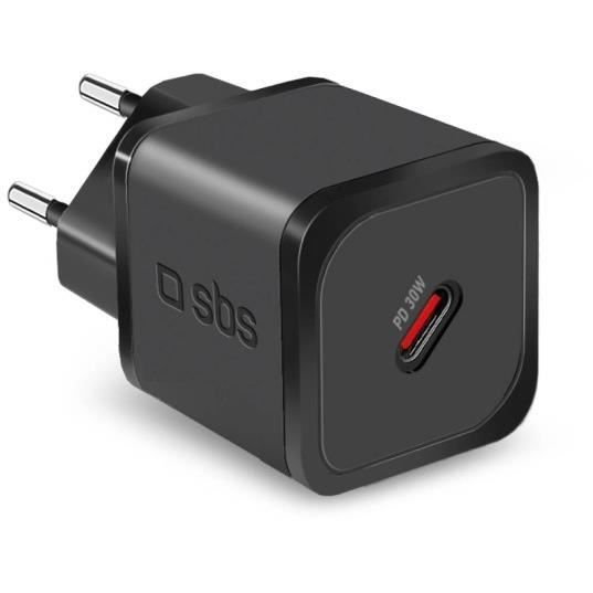 Chargeur secteur SBS CHARGEUR PD GAN 30W - Blanc - Technologie GaN - Technologie Power Delivery