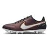 Nike Tiempo Legend 9 School Hg Zapatos de Fútbol para Hombre para Terreno Firme Antideslizantes Duraderos Zapatos de Fútbol Negro Marrón DR5973-510