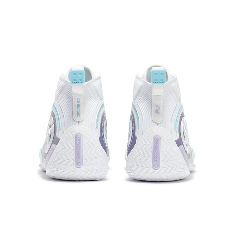 361 AG4 SOAR Ice Blade Slip Resistant Abrasion Resistant Mesh, Textile High top Basketball Shoes Men's 672341104-5