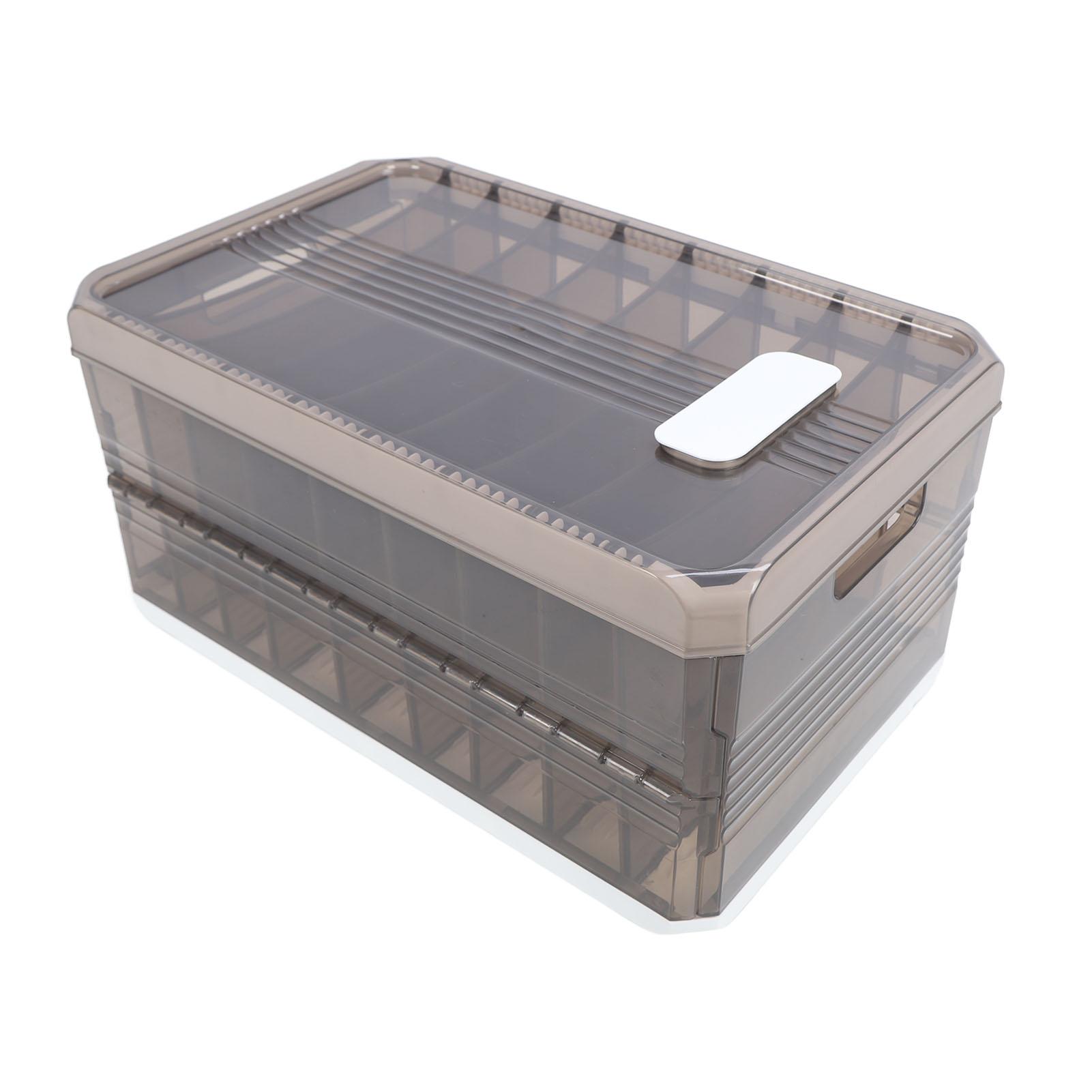 

Wardrobe Clothes Organizer Clothing Compartment Storage Box Foldable Clothing Storage Box Large Size with Lid 9 Grids with Lid 9 Grids