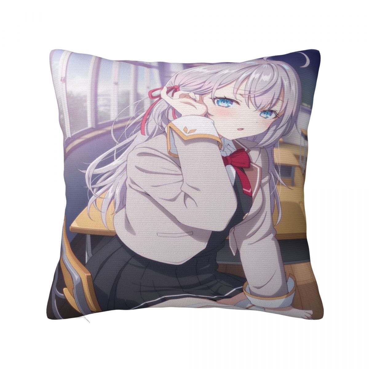 

Stylish Seat Alya Sometimes Hides Her Feelings In RussianDecor Pillowcase Merch Pillow Cover Zipper Multi-Size 30cm x 30cm