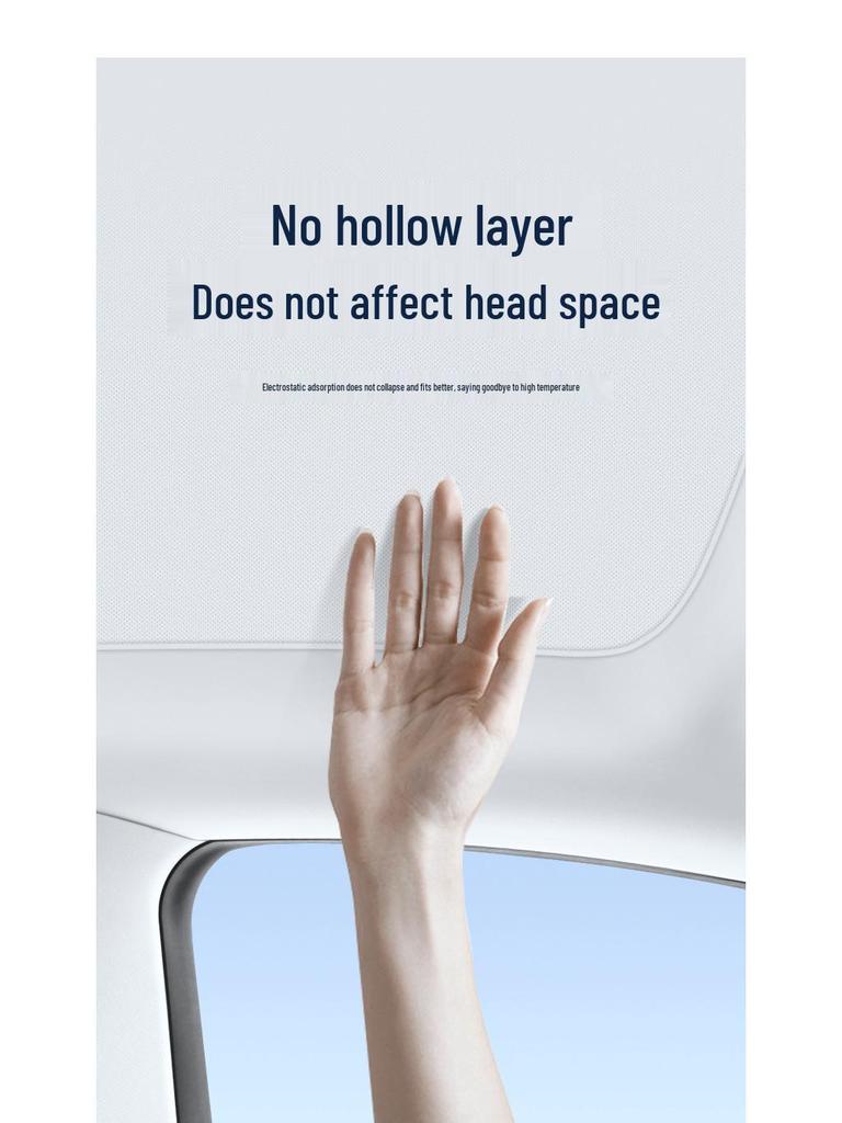 Compatible with Xiaomi SU7 Pro/Max/YU7 Silicone Sunshade: Heat Insulation and Sun Protection Static Canopy.