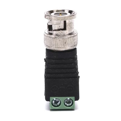10 Stecker Koax Cat5 zu Koaxial BNC Kabelverbinder Adapter Kamera CCTV Video Balun