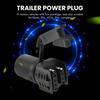 URCELYT Trailer Light Adapter 7 Pin Round To 4 Pin