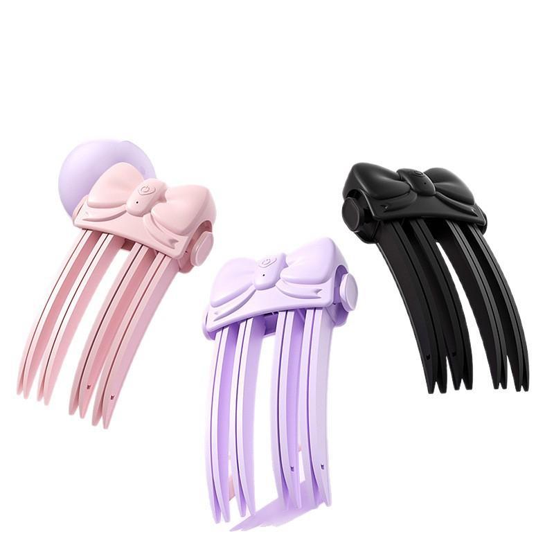 1 Set Hair Roots Volumizing Hair Clips Heating Fluffy Hairpin Hair Roller Curling Bangs Clips Women Curling Fixed Shape Clips