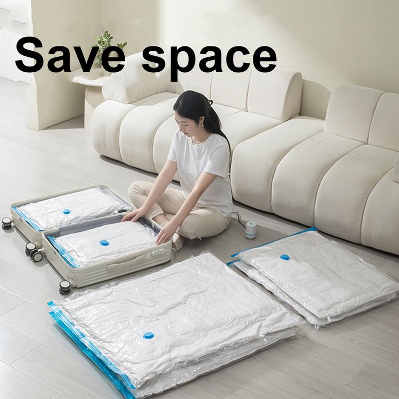 Storage Bags Vacuum Sealed Comforter Storage Bags Compression Sealed Bags With Hand Pump Storage Bags For Clothes Comforters