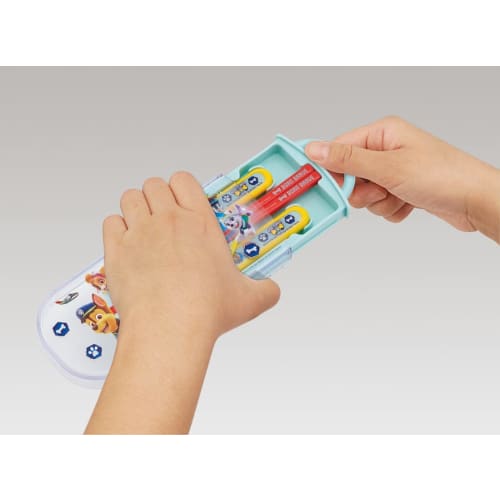 Skater Trio Set Chopsticks Spoon Fork Paw Patrol 23 Children's Antibacterial Made In Japan TACC2AG-A