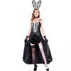 M-XL Halloween Bunny Costume Women Cosplay Party Dress Set