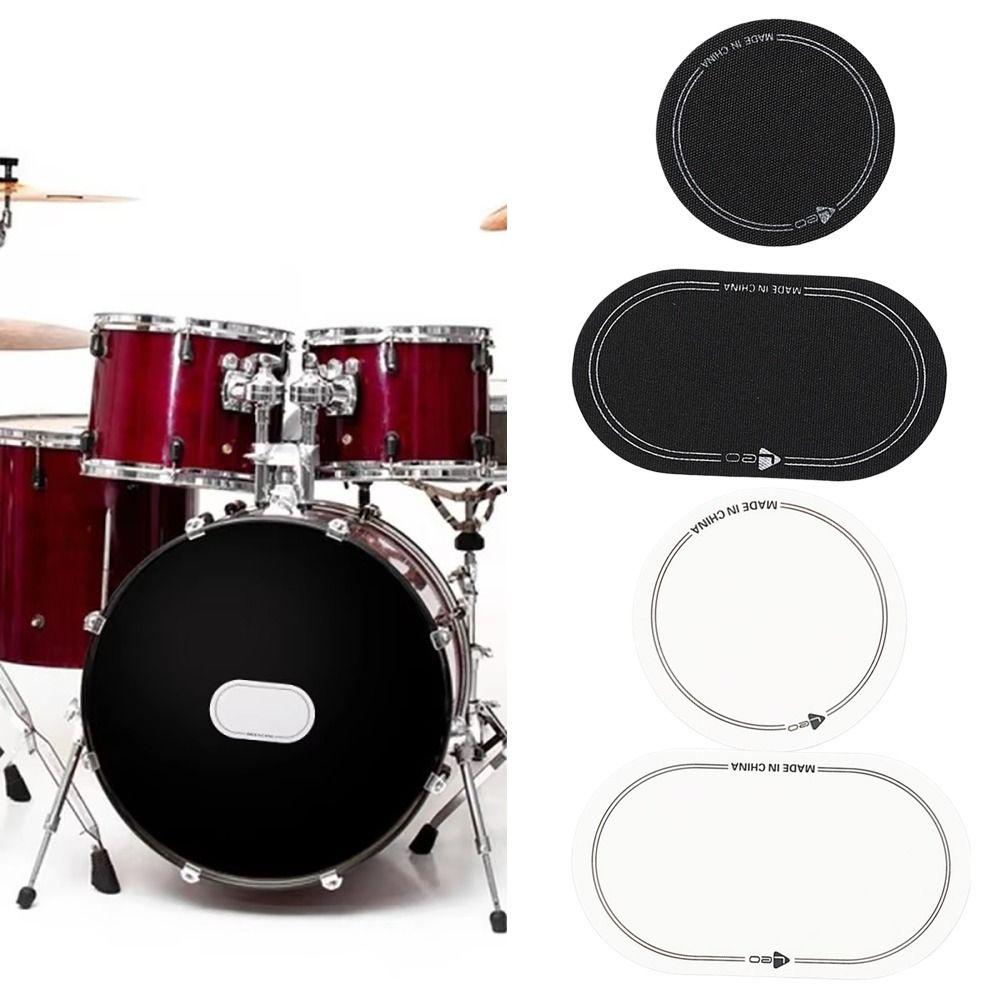 Drum Musical Instruments Drumheads Protector Double/Single Pedal Drumhead Kick Pad