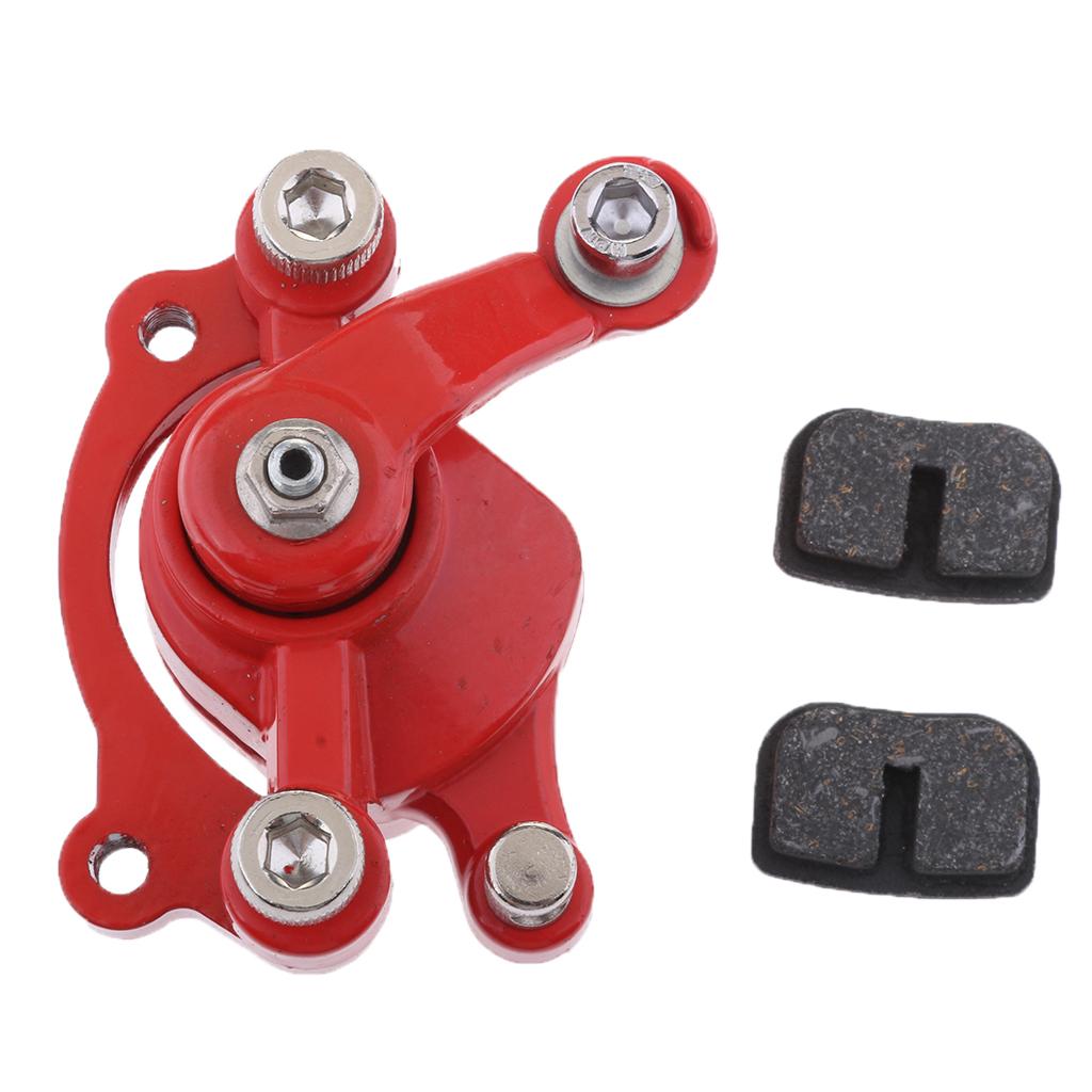 Red Rear Disc Brake Caliper for Mini Scooter Pocket Dirt Bike Quad