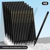 Premium Black Wood Hexagonal HB2B Pencil for Students and Office Writing & Drawing