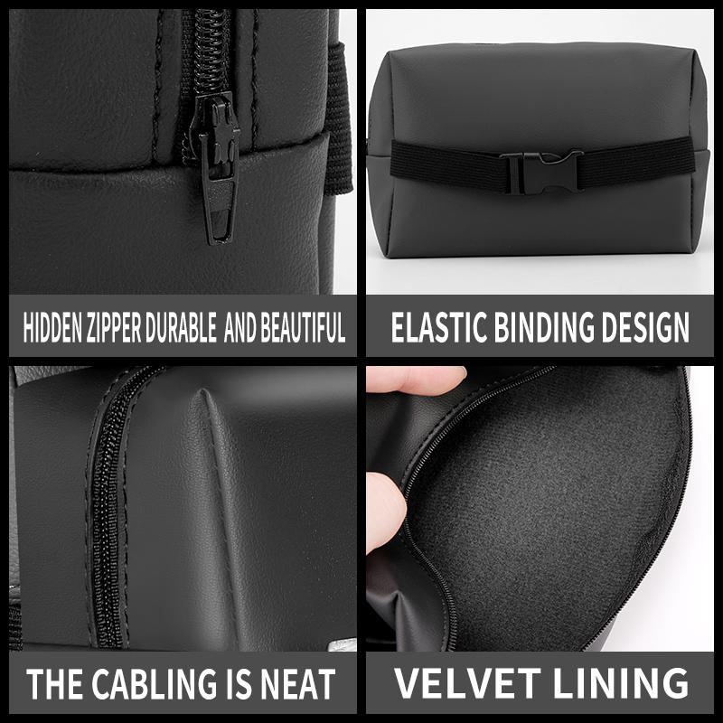 Chair back hanging car interior decoration supplies leather tissue box creative car supplies tissue cover drawer box tissue bag