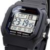 Casio Standard Digital Men's Watch W-800H-1AV Black Water Resistant Lightweight Design