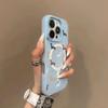 Magnetische Jelly Zwei-in-Eins Handyhülle Einfarbig Mädchen Handyhülle für Iphone14 Jelly Handyhüllenmaterial