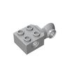 EKBricks EK-1088 Technical Modified Brick 2x2 with Pin Holes And Rotation Ball Joint Half Compatible with  48171