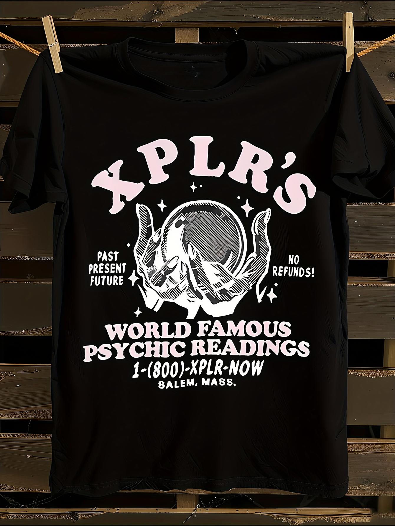 Sam And Colby and WoVintage XPLR Paranormal Graphic T-shirt XL