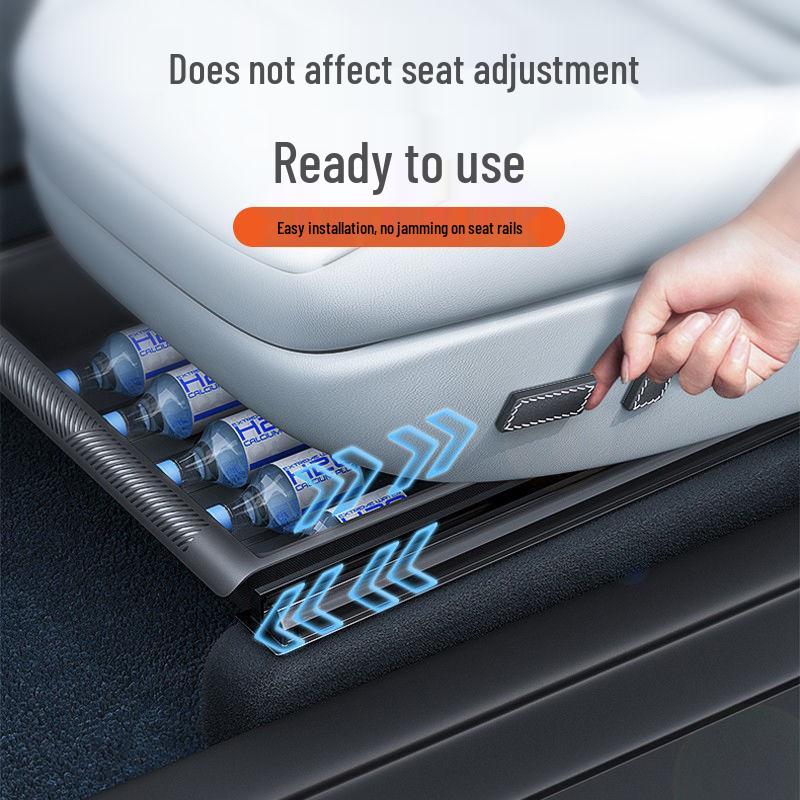 Tesla Model Y Under-Seat Storage Box Organizer: Perfect for Car Accessory Modifications