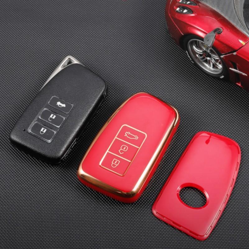 Phnom Penh 3/4 Button TPU Car Remote Key Case Shell Cover Fob For Lexus NX IS RX ES GX LX LS UX NX GS 200 260 300 350 NX200 NX300 RX350 ES300 Keyless