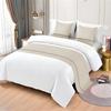 Premium Long Bed Banner Bed with Towel Modern Home Beds End Towel, Hotel Specific Pillow Cover, Light Luxury Bed End Towel