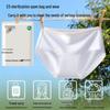 Herbal Primary Color Women's Mid-Waist Antibacterial Cotton Briefs