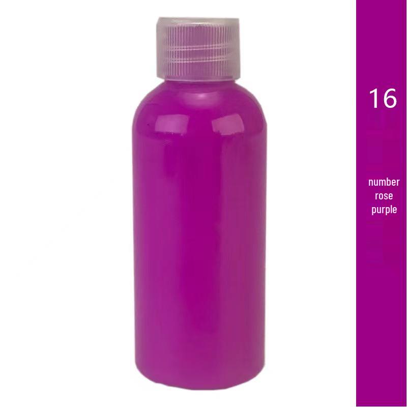 DIY Acrylic Bear Art Fluid Paint Set for Creative Highlights
