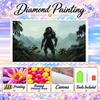 Predator Diamond Painting Kit 5D Full Drill DIY Diamond Mosaic Wall Art Home Decor