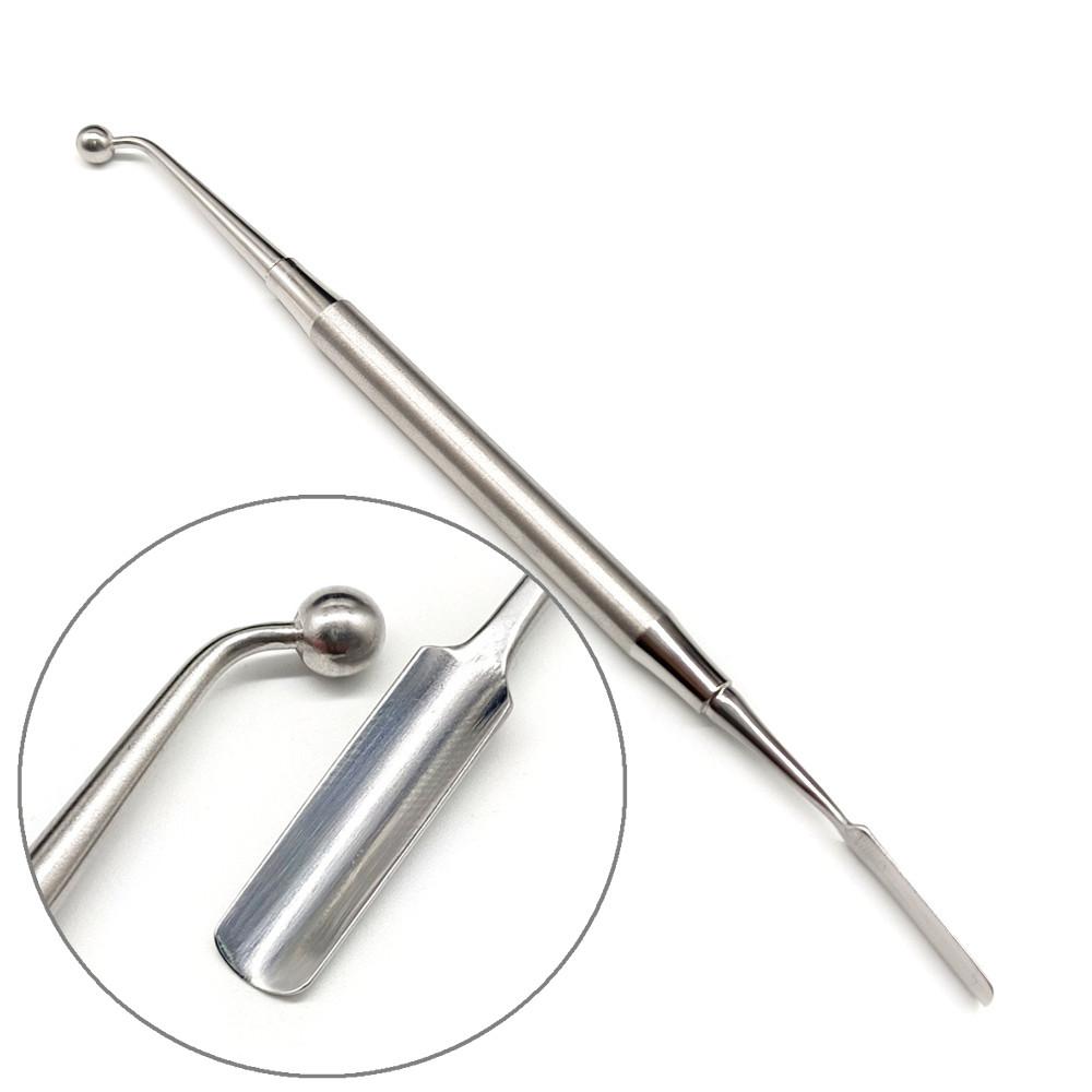 Zubní 1 kus Nástroj na plnění kostního prášku Memberane Lift Tools Periosteální spleeter Balič kostního štěpu Pakr roubování Nosič zátka