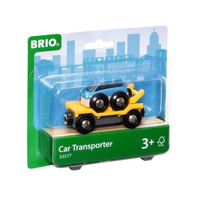 BRIO World Rampa ile Araba Taşıma Vagonu - Ravensburger - 3 yaşından itibaren karışık