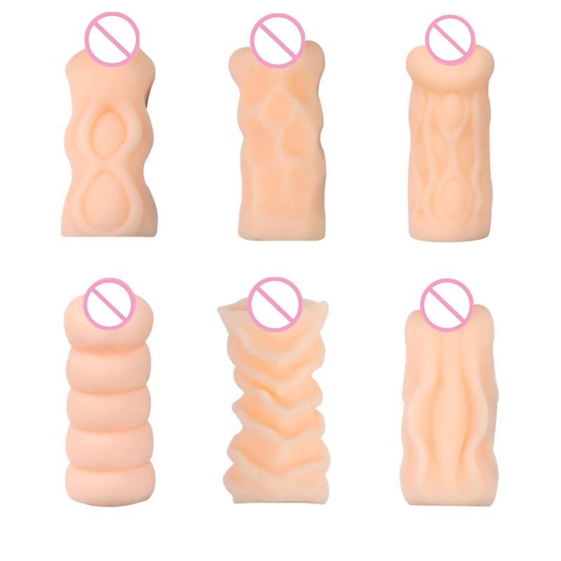 Men'S Aircraft Cup Male Masturbator Oral Vaginal Anal Masturbation Soft Real Vagina Pocket Pussy Sex Toys For Men Blowjob