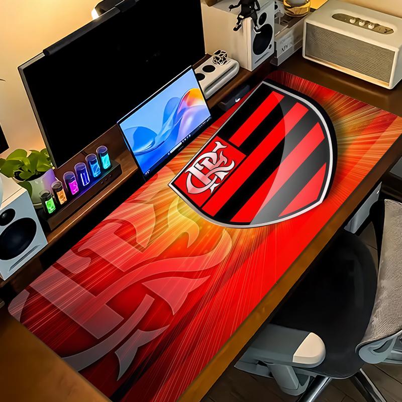Flamengo Color Mouse Pad Large Gaming Table Cushion Non-slip Laptop Tablet Big Mousepad XXL Mat Mini PC Playmat With Lock edge
