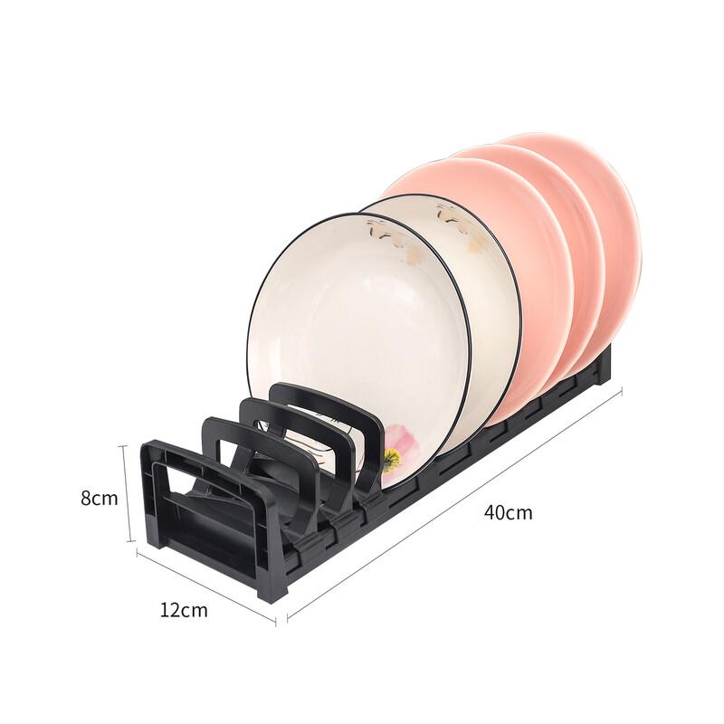 Kitchen Dish Drying and Storage Rack