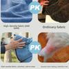 Fixed Waist Belt Dog Bathrobe High Absorbency Dog Bath Towels  for Cleaning Grooming