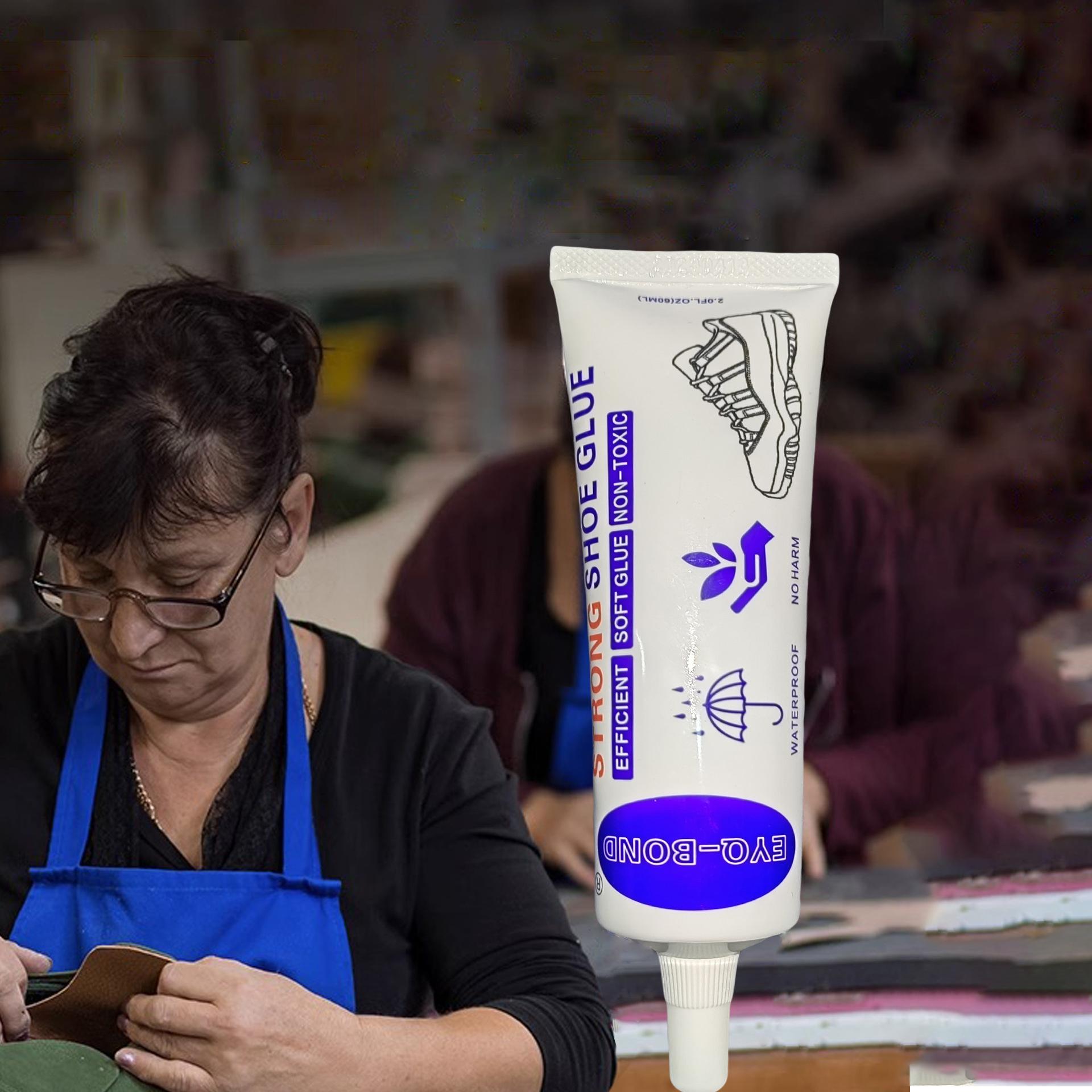 

60 мл резиновый клей для обуви прочно фиксированный клей быстросохнущий специальный клей для ремонта обуви 60ml белый