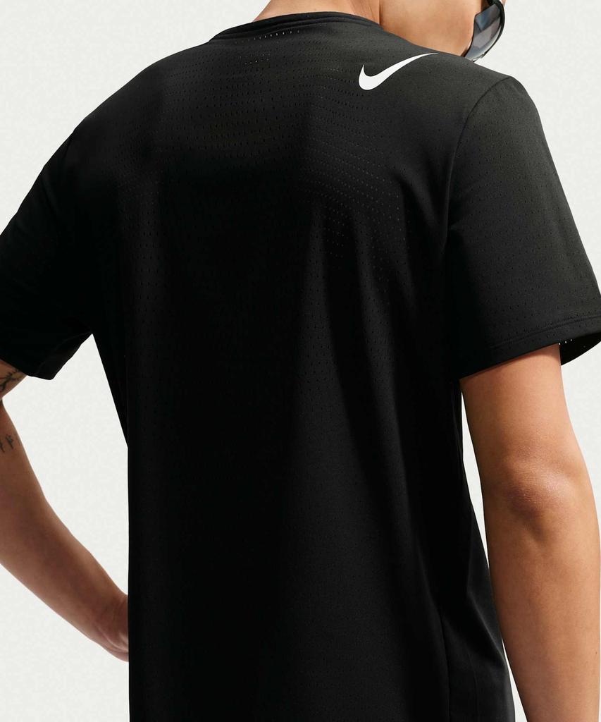 Nike Aeroswift Dri-Fit Adv Short Sleeve Running Top M - Black: Summit White / Hj3378-010