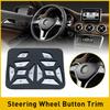 Steering Wheel Button Silver Trim For 2012-16 Benz Mercedes E C G Class W204 EOA
