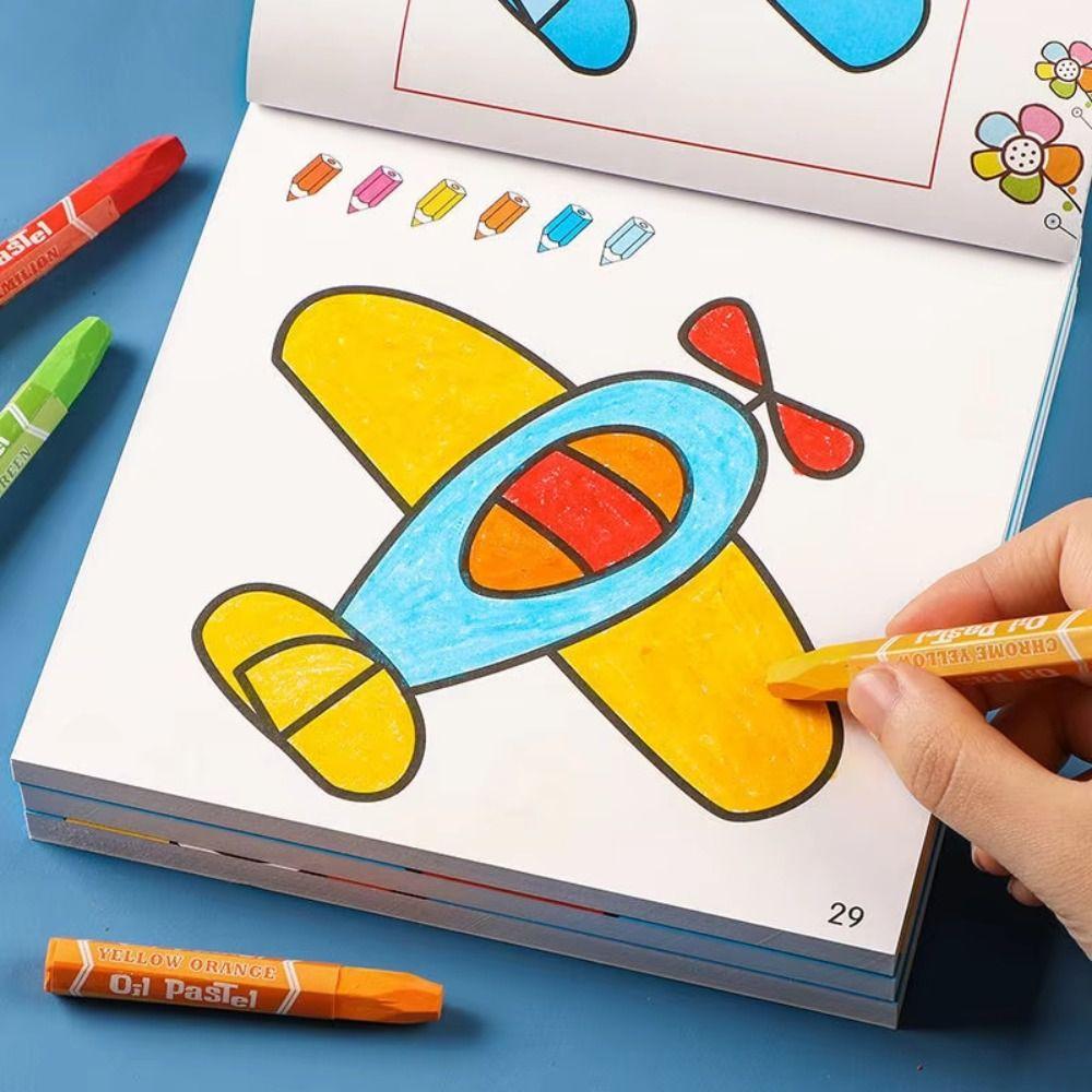 Early Education Baby Picture Book 160 Page Coloring Book Children's Painted Painting Book Animal