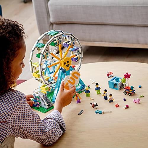 LEGO Creator Ferris Wheel 31119 Toy Block Present Roller Coaster for Boys and Girls Ages 9 and Up