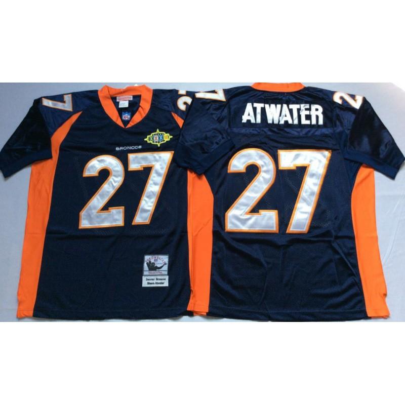 Denver Broncos Hall Of Fame 84 Vintage Rugby Jersey Embroidered Football Fan Apparel Men