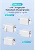 65W GaN Charger with Retractable Cable for Fast PD Charging - Compatible with Apple, Huawei, Xiaomi, Type-C Devices