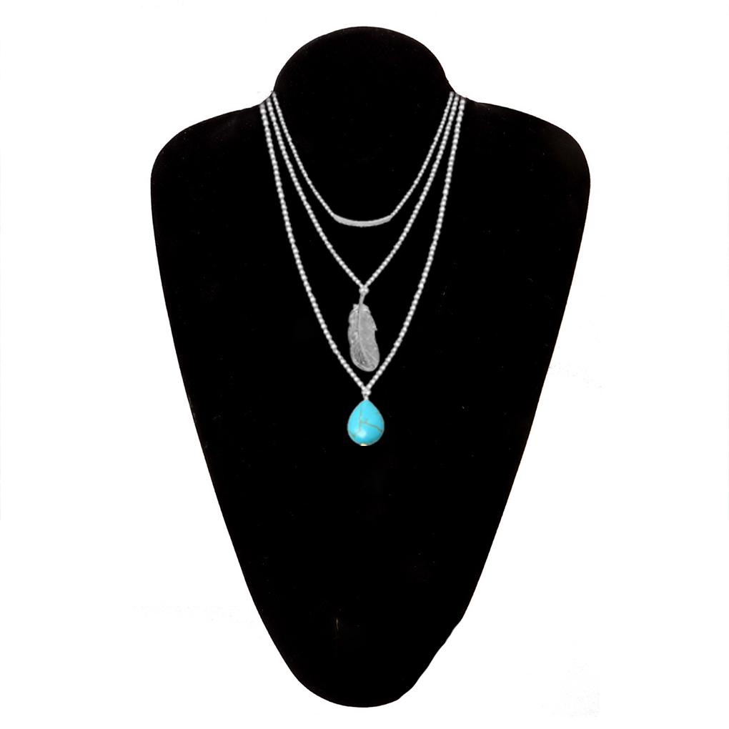 Fashion Chain Necklace Delicate Adjustable Leaves Elegant Sturdy Hanging Pendants Valentines Day Layered Necklaces for Women