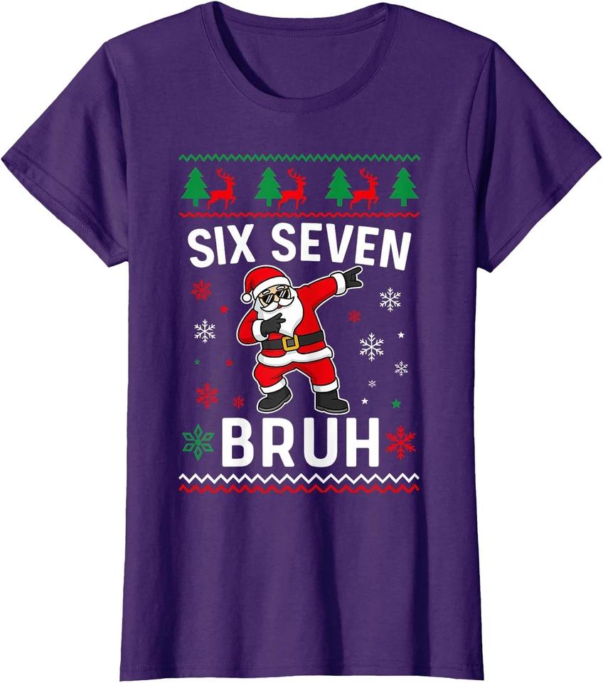 Funny Retro Christmas Oops I Got Another Tree Ladies  V-Neck Tshirt S