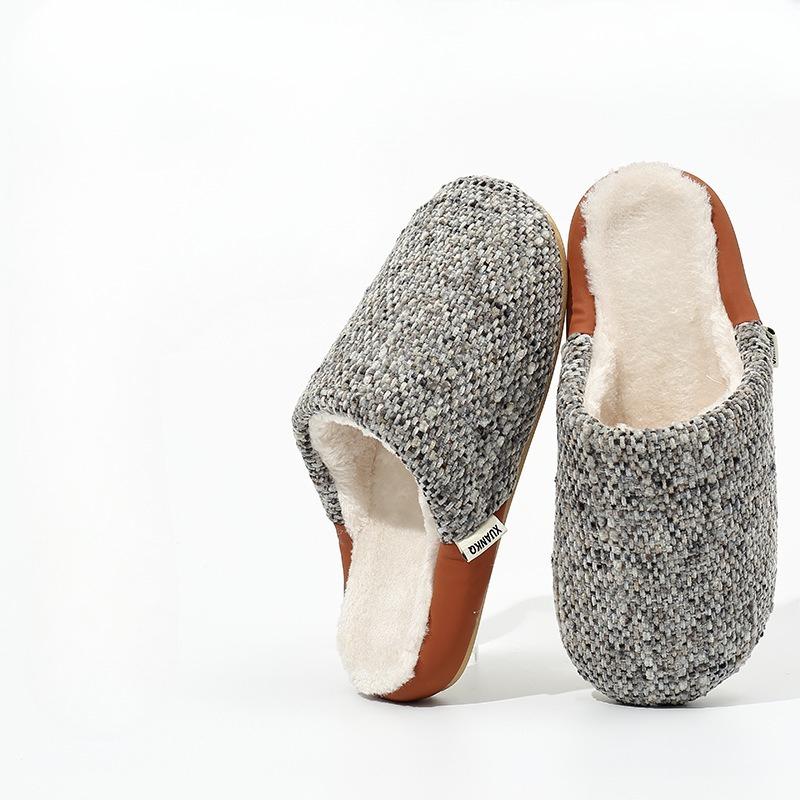 Soft-soled Anti-slip Cotton Shoes, Home Indoor Women's Shoes, Silent Slippers