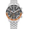 TH85 Grey Dial Silver Stainless Steel Men's Quartz Chronograph Watch 1792186