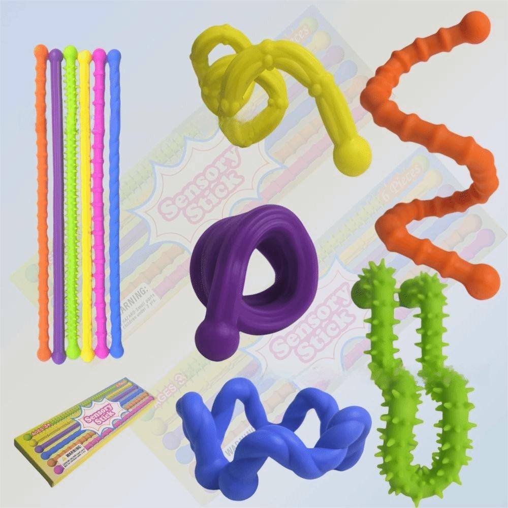 Travel Activity Relaxation Toys Textured Calming Sensory To Sensory Sticks  Classroom Setting