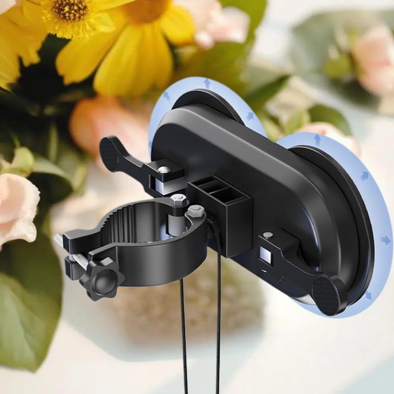 Massage Gun Holder with Suction Cup – Hands-Free Mount for Fascia Gun, No Installation Needed