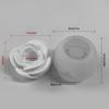 3D Candlestick Silicone Mold Rose Flower Candle Holder Molds Epoxy Resin Casting Mold for DIY Crafts Home Decorations