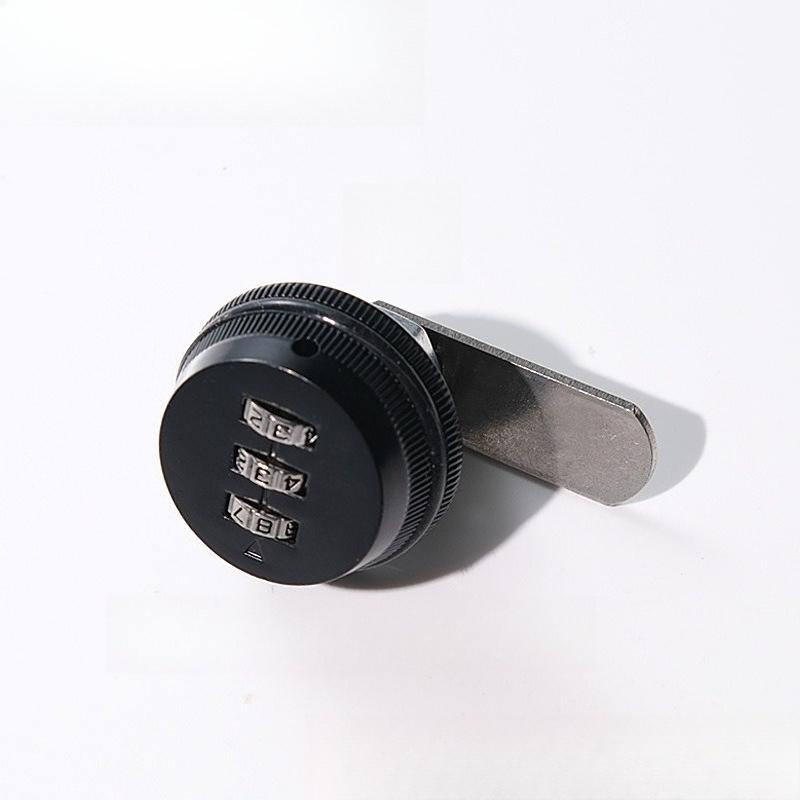 1pc Zinc Alloy 3-digit Combination Lock- Mechanical Lock, Suitable for Cabinets, File Drawers, Storage Boxes, Mailboxes